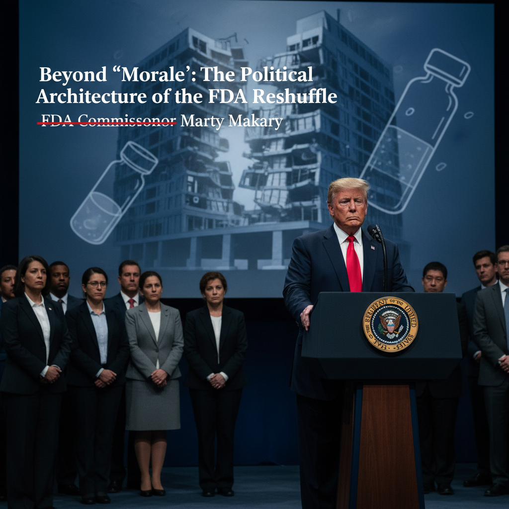 Beyond 'Morale': The Political Architecture of the FDA Reshuffle