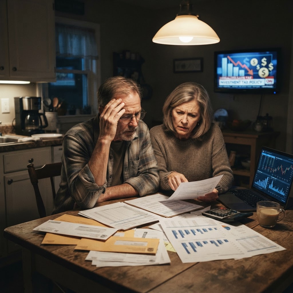Middle-class investors facing unrealized gains tax impact amidst looming tax regulations