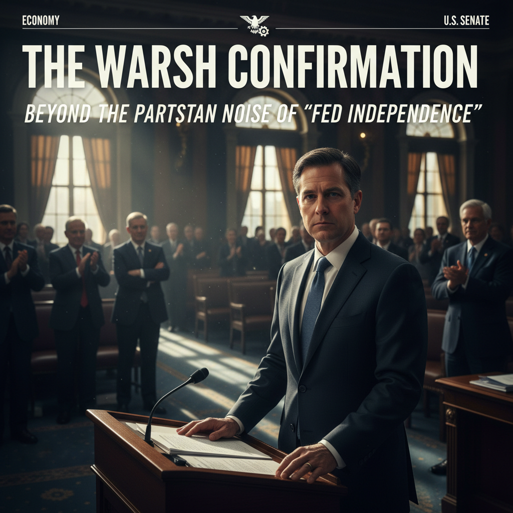 The Warsh Confirmation: Beyond the Partisan Noise of 'Fed Independence'