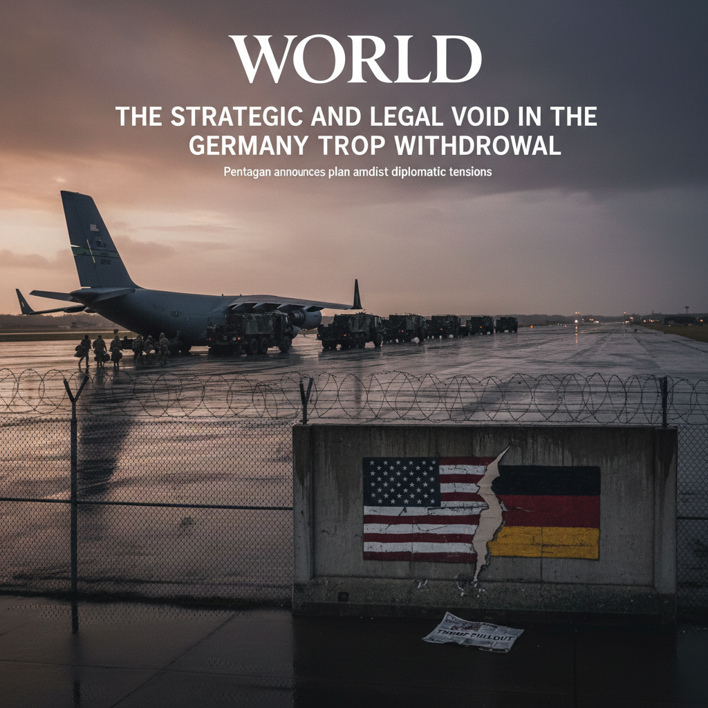 The Strategic and Legal Void in the Germany Troop Withdrawal