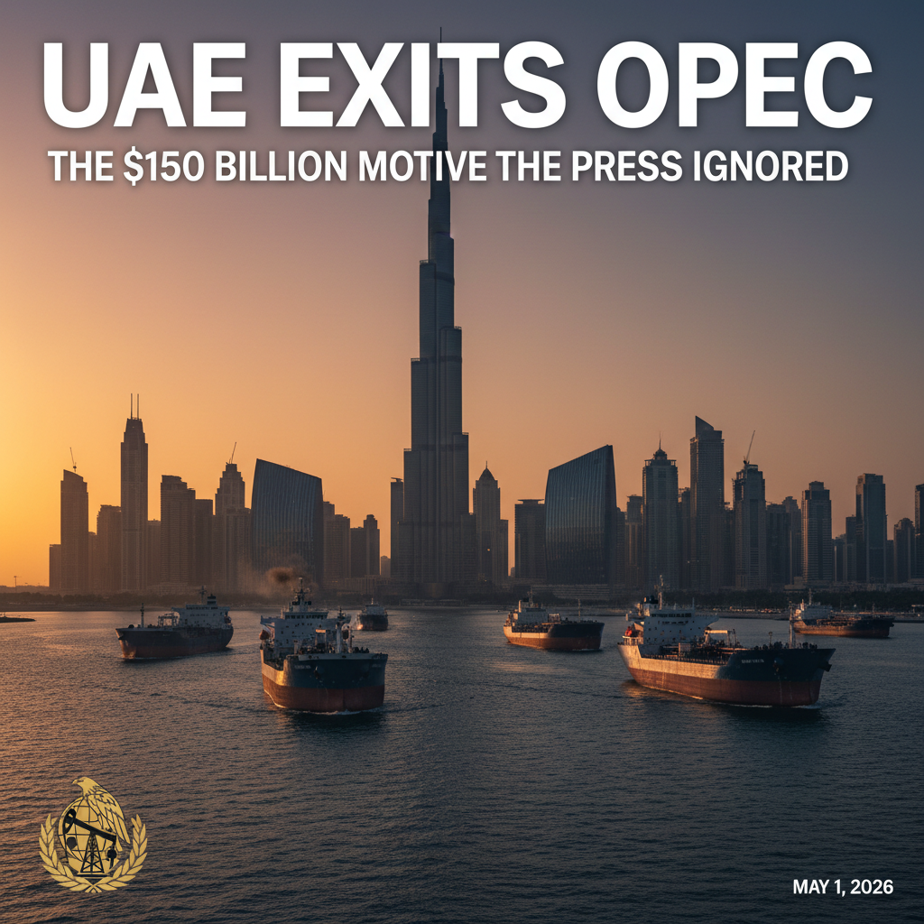 UAE Exits OPEC: The $150 Billion Motive the Press Ignored