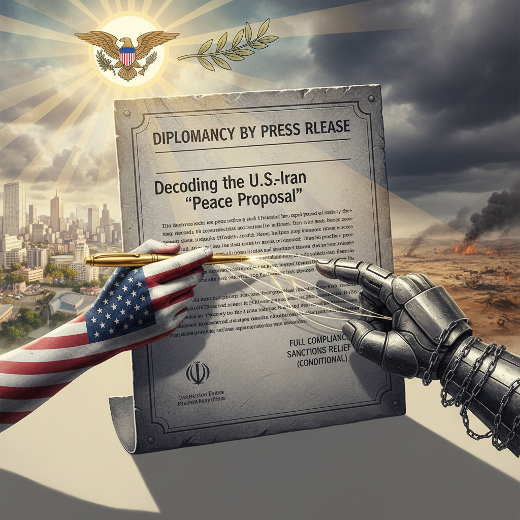 Diplomacy by Press Release: Decoding the U.S.-Iran "Peace Proposal"