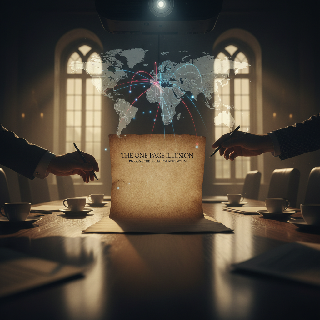 The One-Page Illusion: Decoding the US-Iran 'Memorandum'