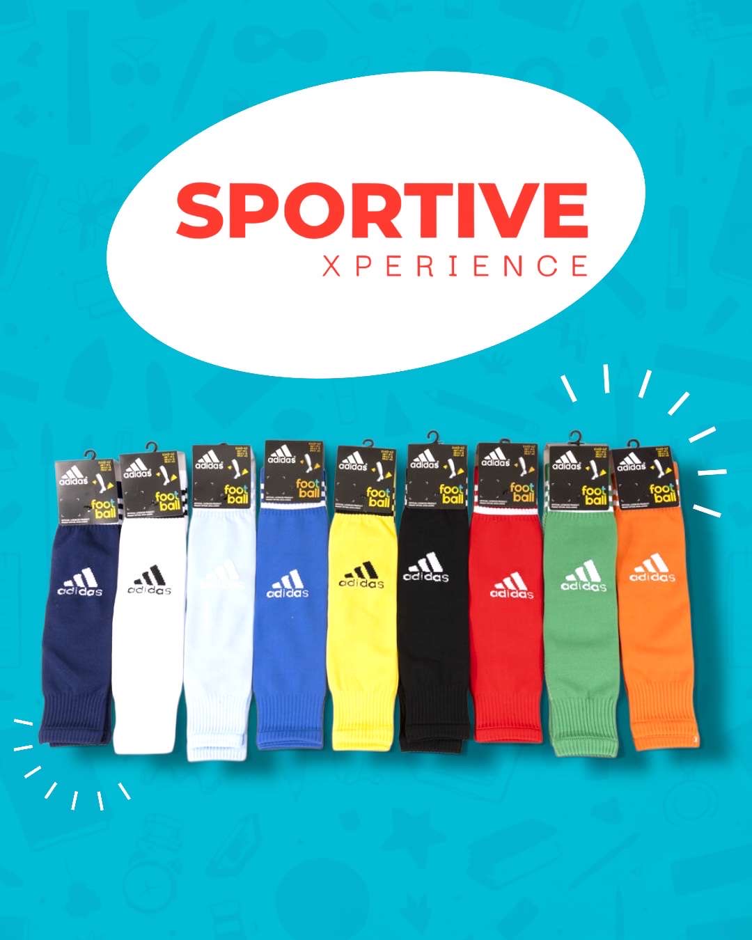 Bas de soccer adidas