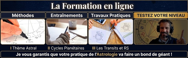 La Formation en Astrologie de François Barthomeuf Formation en ligne d'Astrologie d'Évolution par François Barthomeuf : thème astral, cycles planétaires, transits