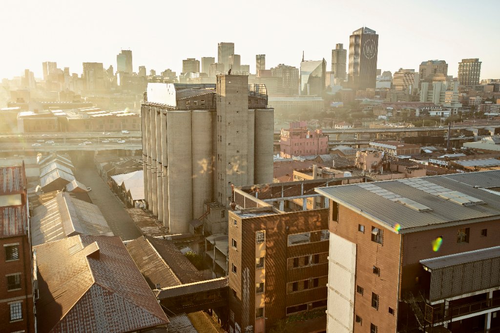 Johannesburg urban landscape