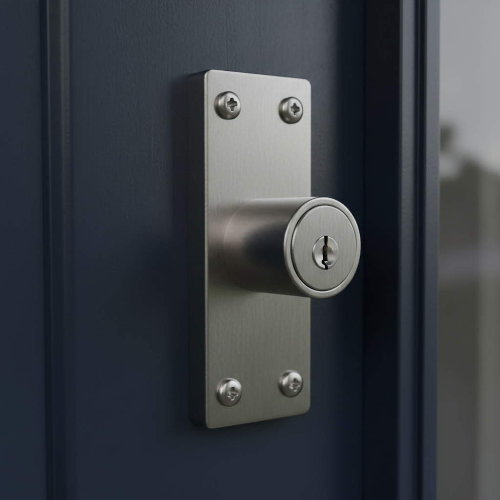 High-security deadbolt and reinforced door hardware in Newton Massachusetts