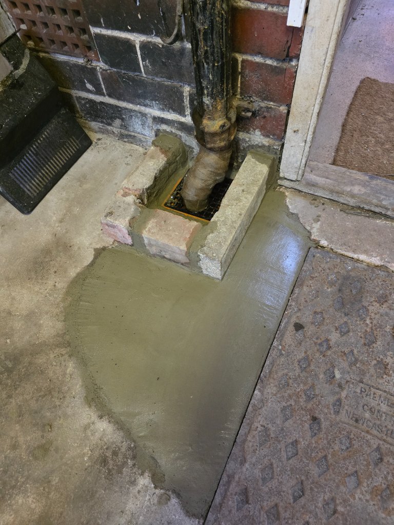 Pre-purchase CCTV drain survey Gosforth