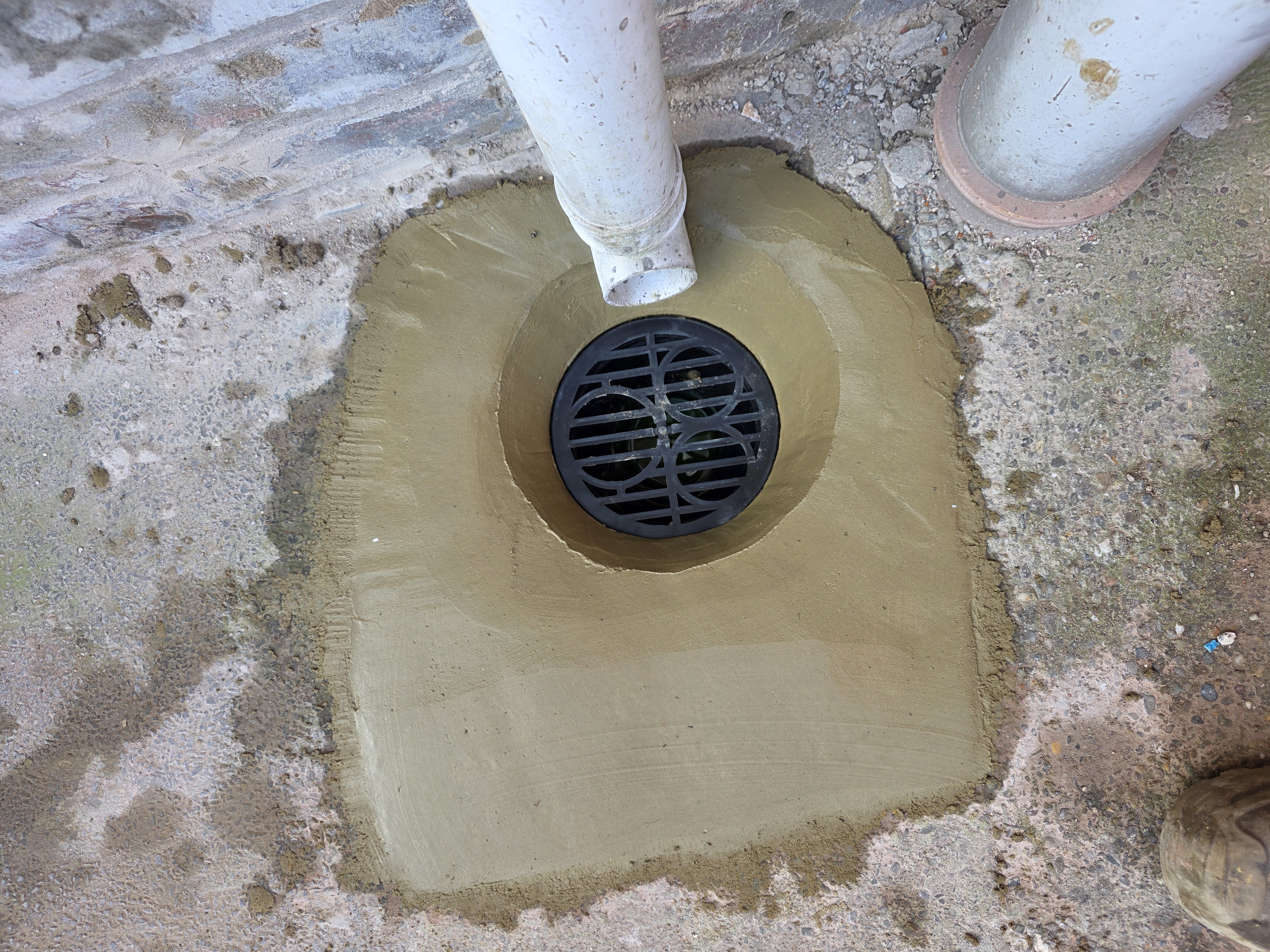 New Gully Installed — After