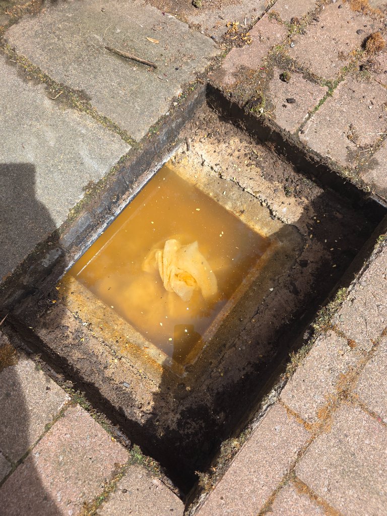 Flooded Inspection Chamber — Before
