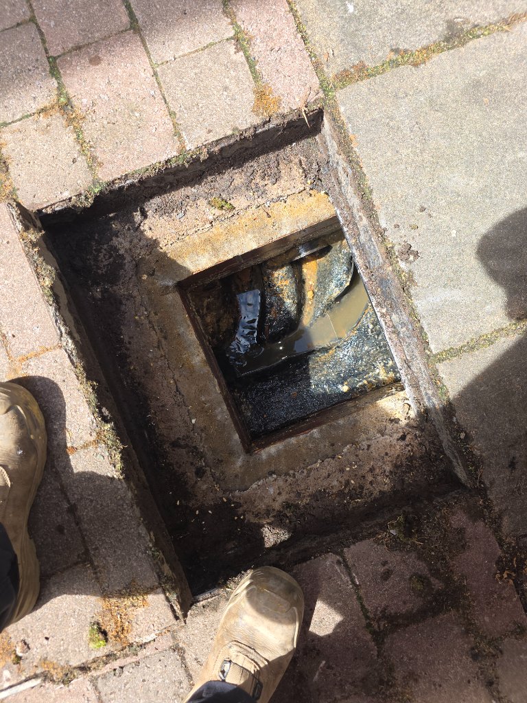 Drain Cleared — After