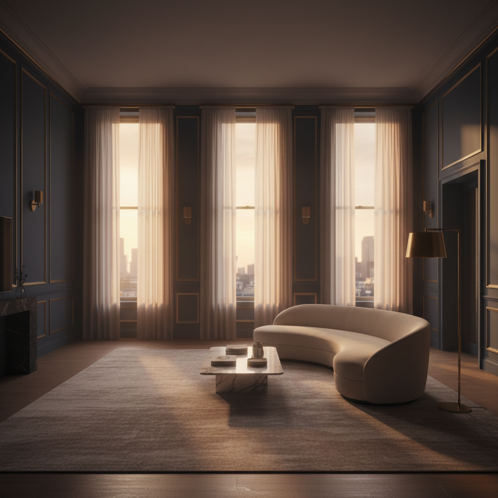 Luxury interior backdrop