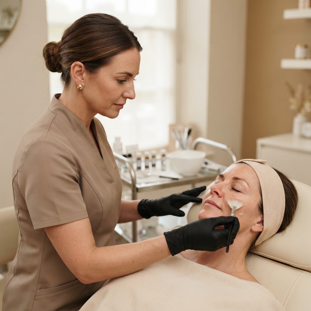 supervised application at Beyond Skin UK