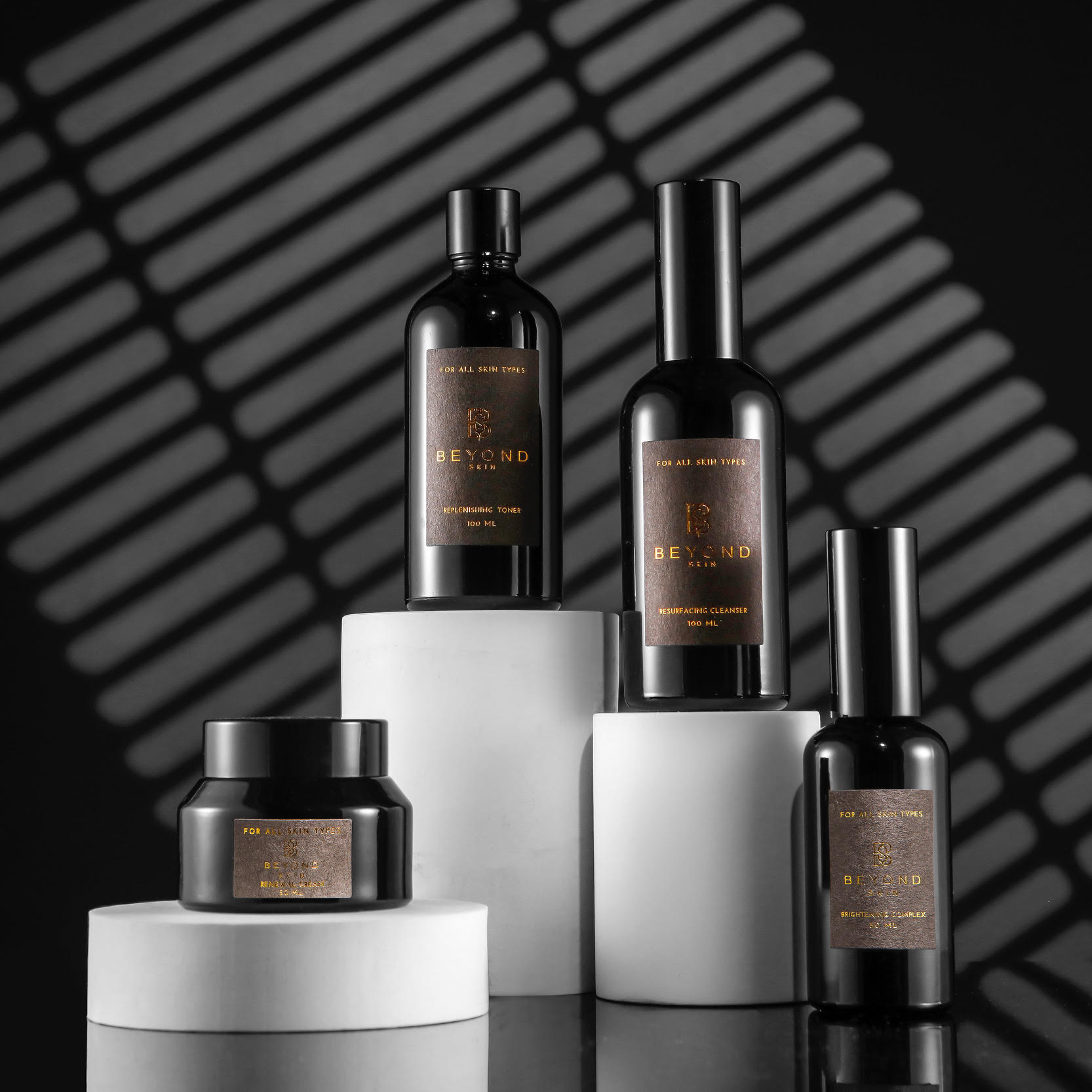 The Beyond Skin UK skincare line