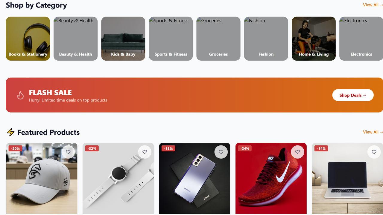 Shop Sphere Ecommerce Store template preview