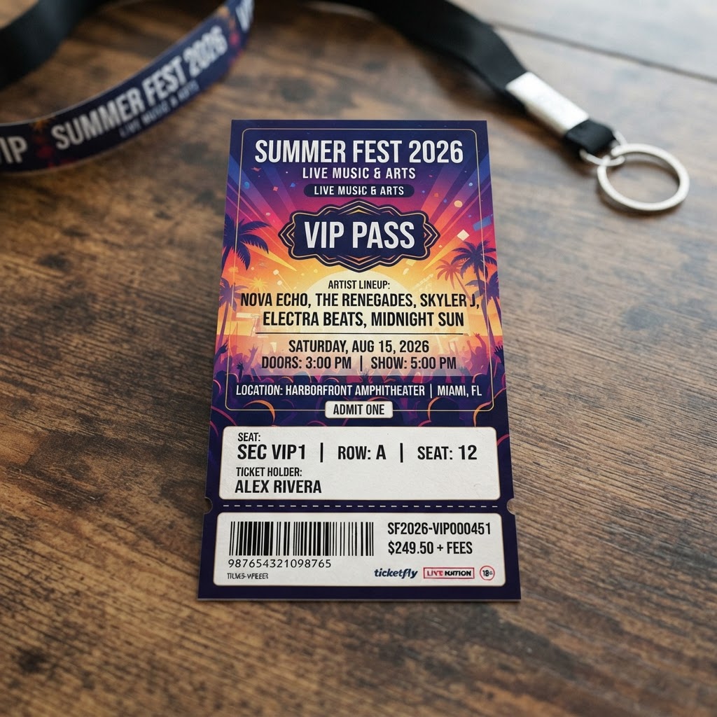 Event ticket