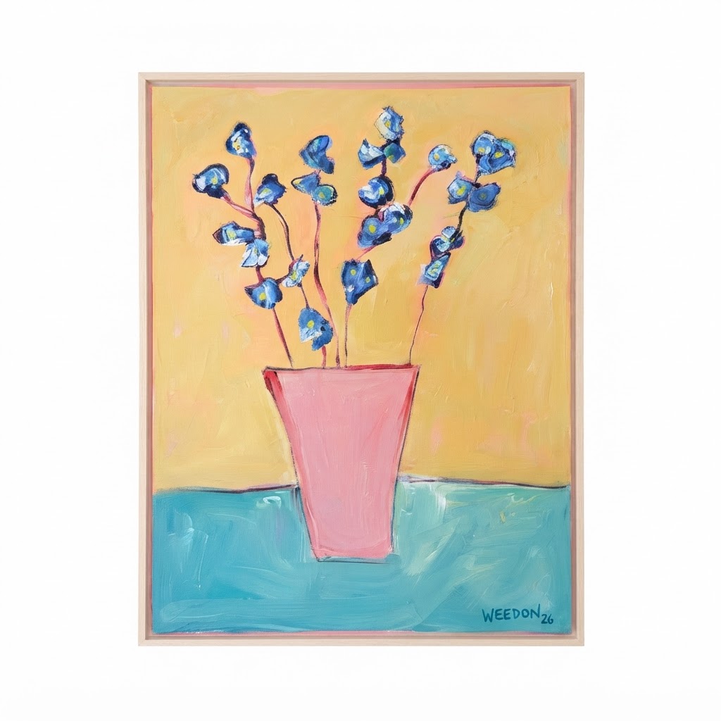 Forget you Never (Avebury Forget me Nots in the Monks Garden) (Spring)