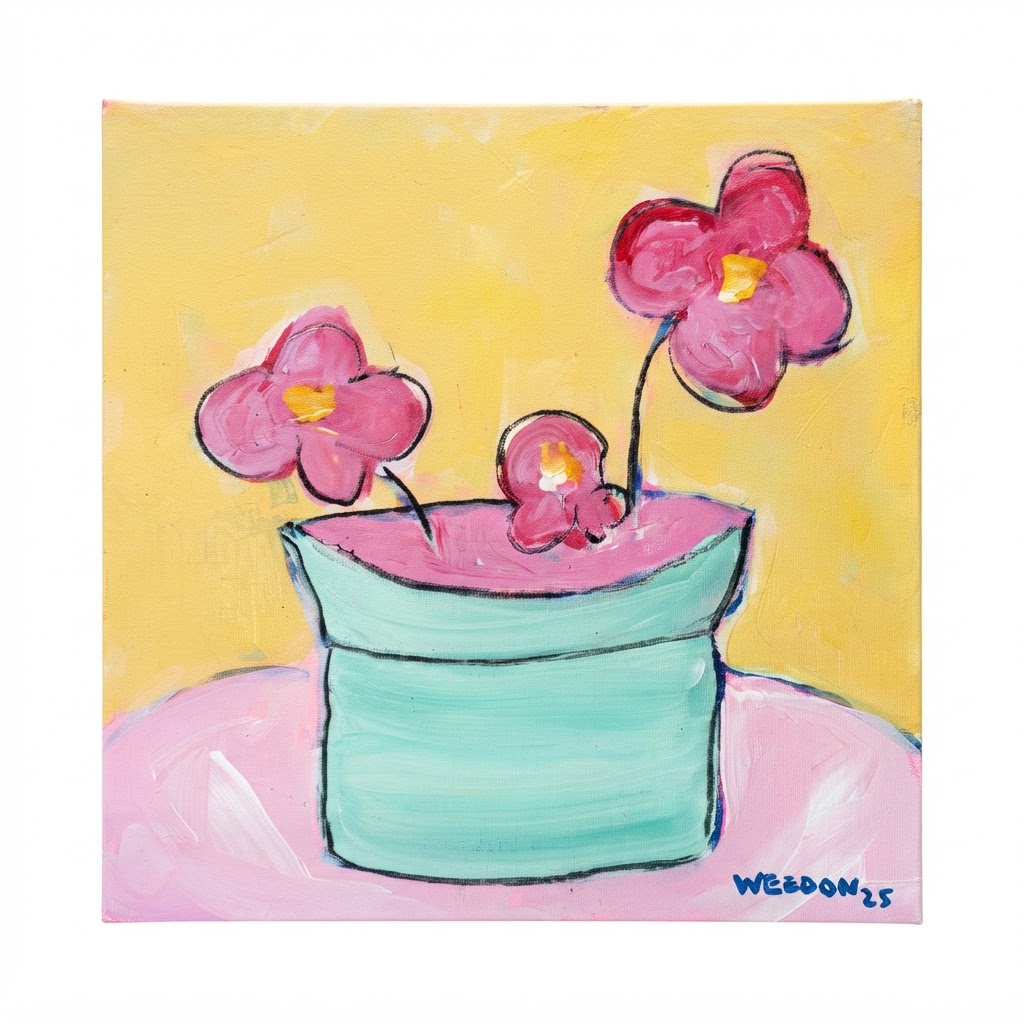 The Day the Flowers Felt Brave