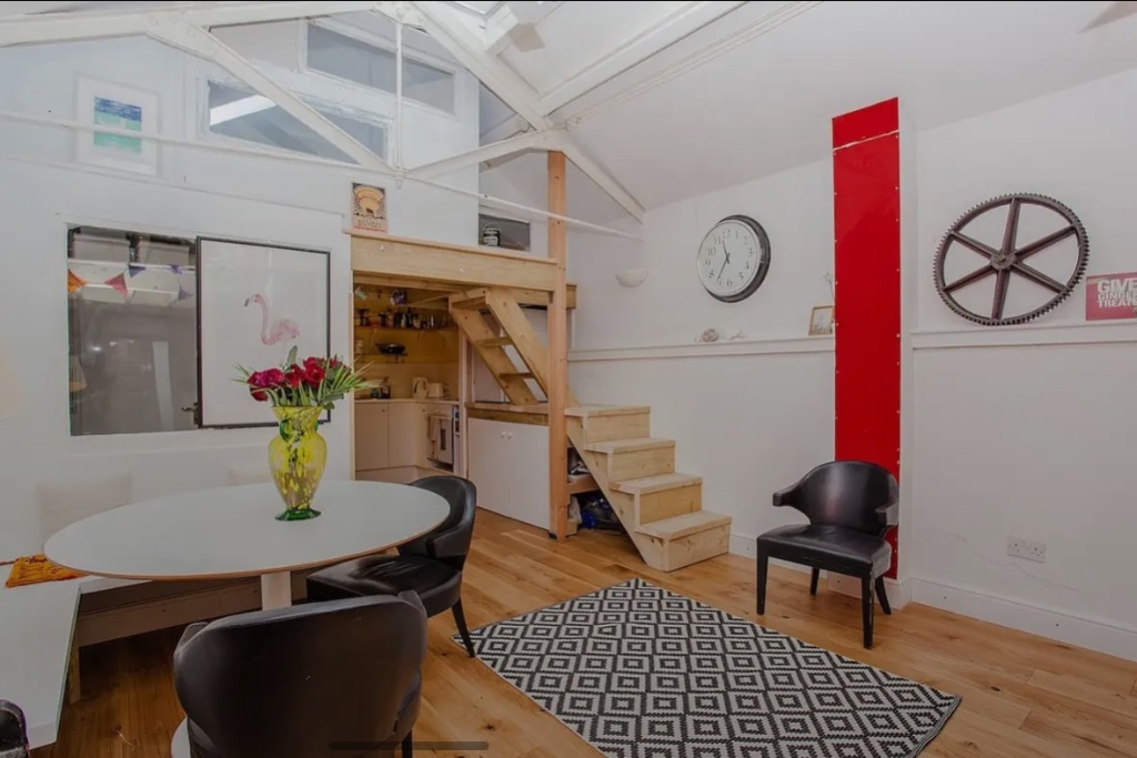 Open-plan studio space