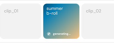AI B-roll videos