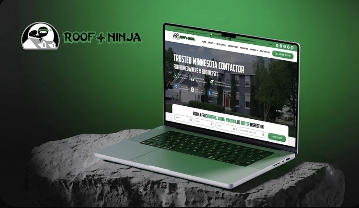 Roof Ninja website build