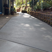 Concrete walkway in Kalama, WA