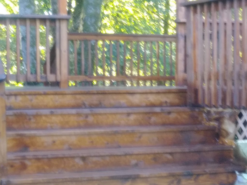 Gazebo deck staircase