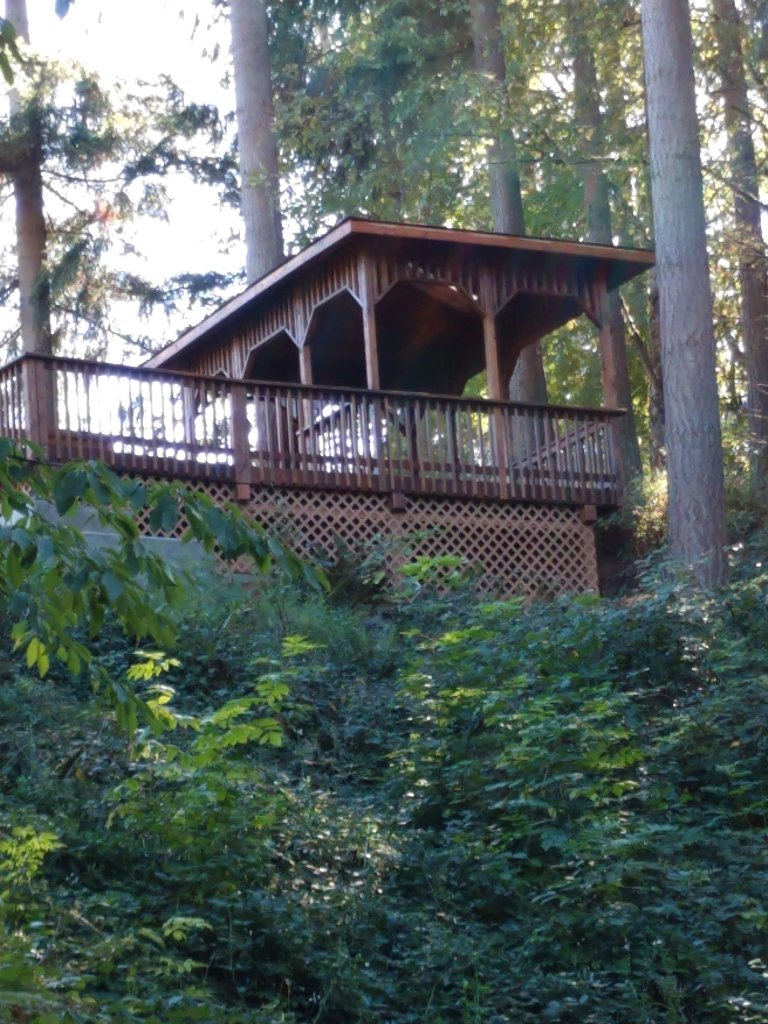 Gazebo interior view
