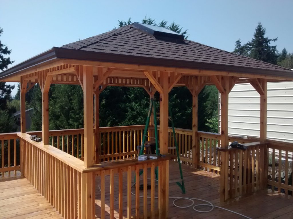 Gazebo ceiling detail 2