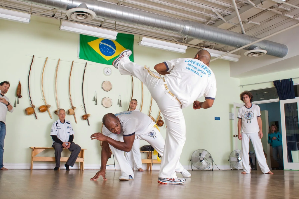 Capoeira class