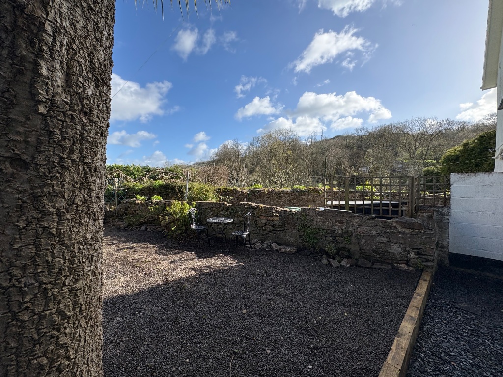 Garden views across the valley