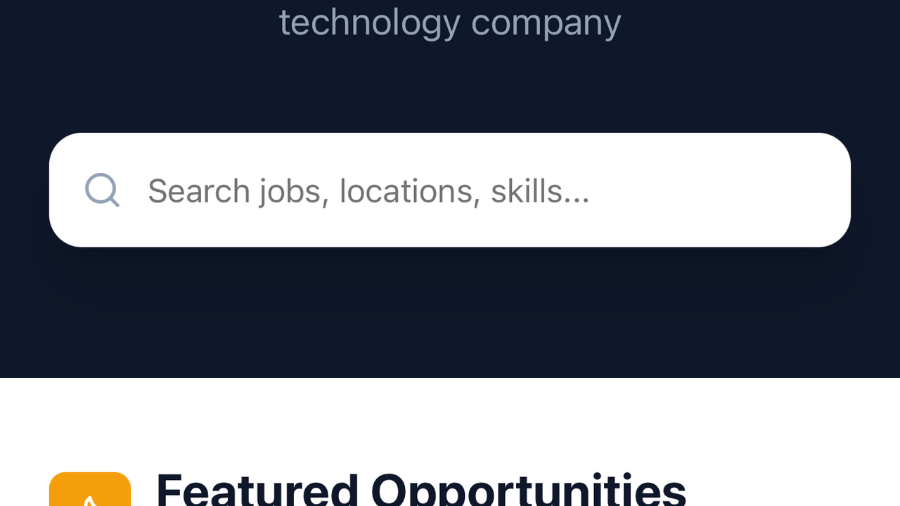 MXM Staffing Hub template preview