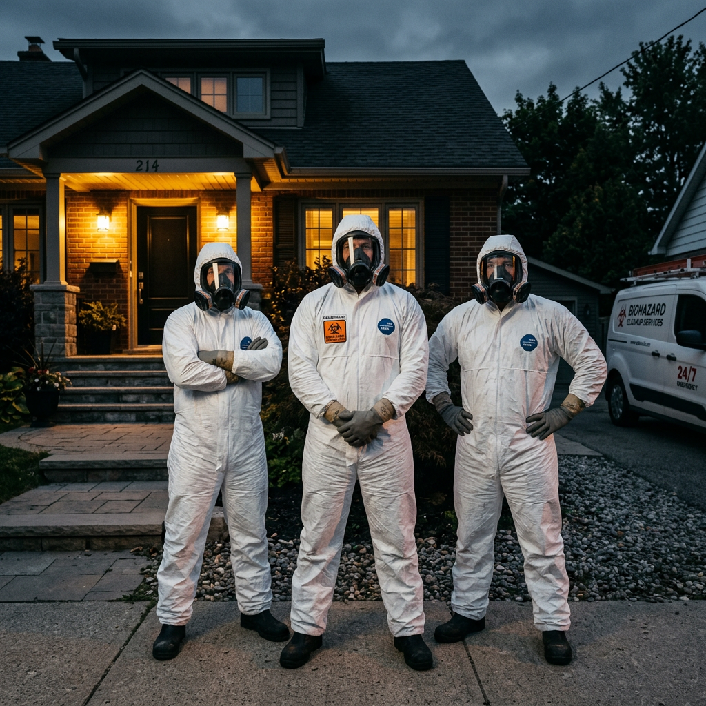 911 Bio Cleaners North professional team