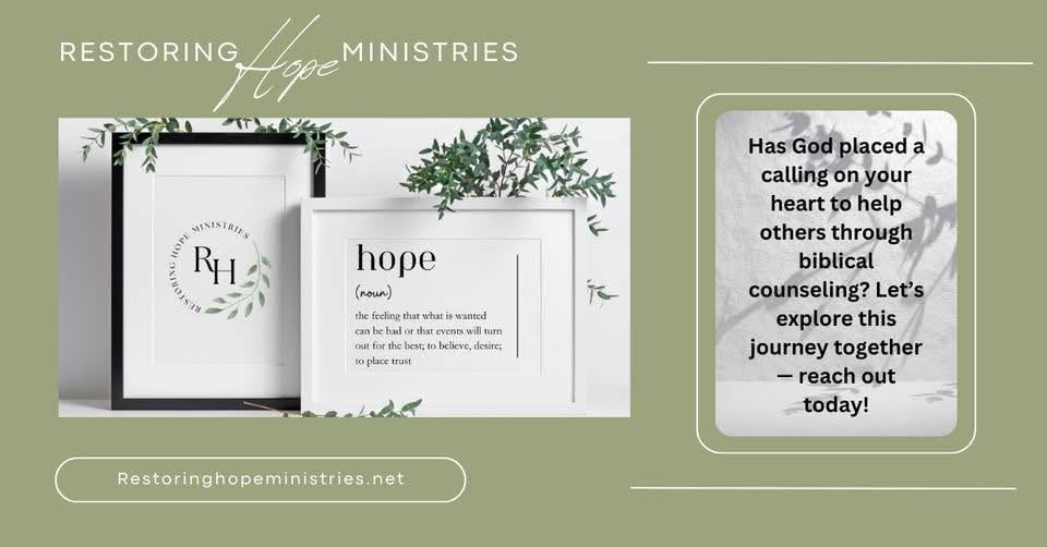 Has God placed a calling on your heart to help others through biblical counseling? Let's explore this journey together.