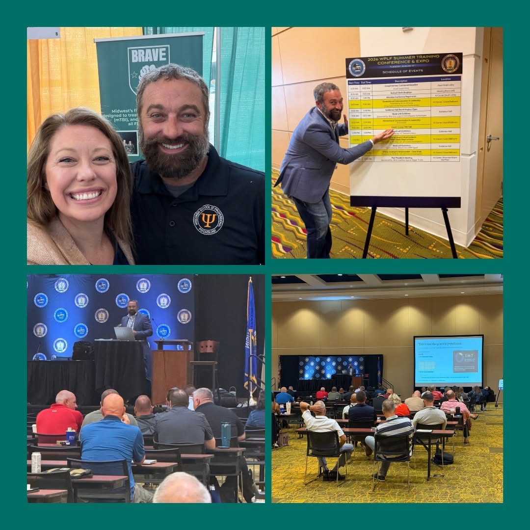 Dr. Jeff Gross speaking at professional and first responder conferences