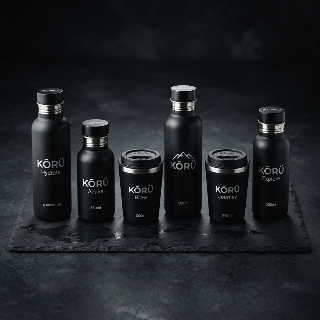 Premium insulated bottle collection