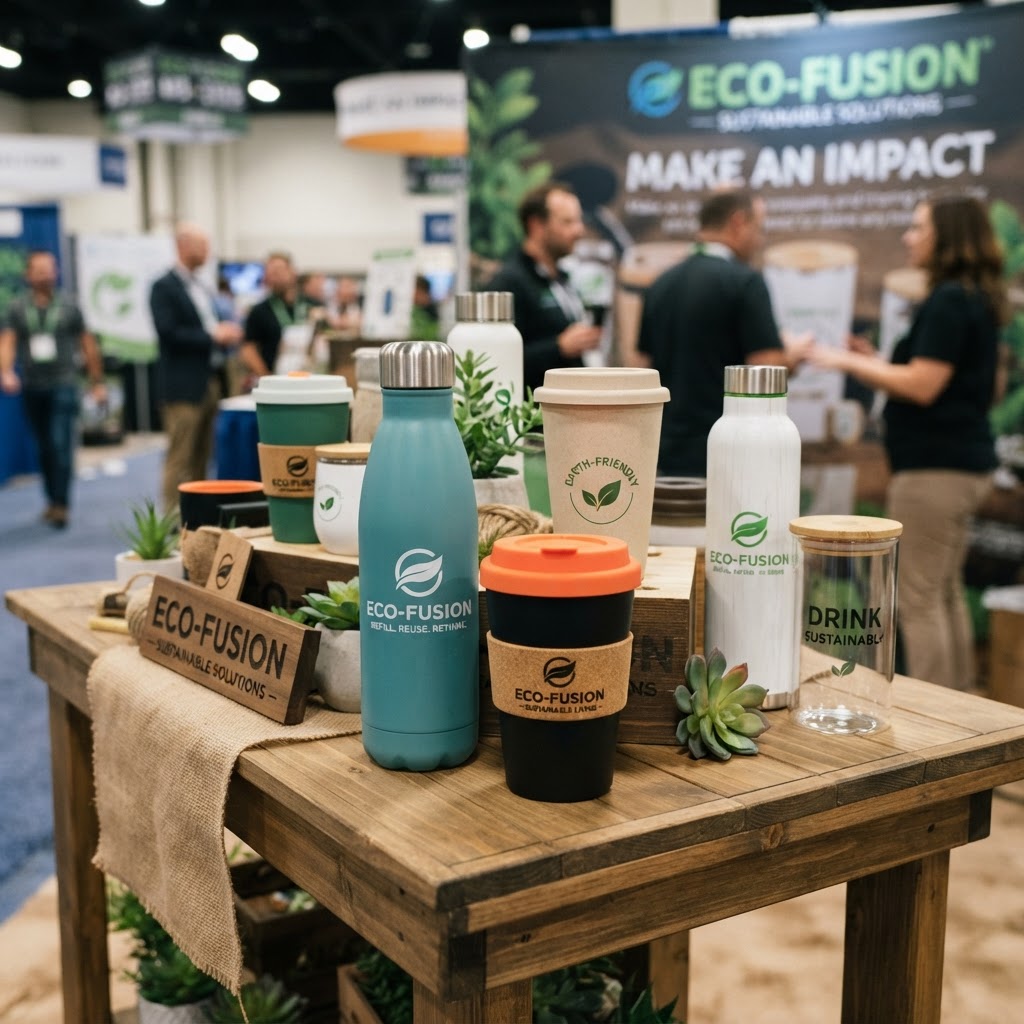 Trade show eco merch suite