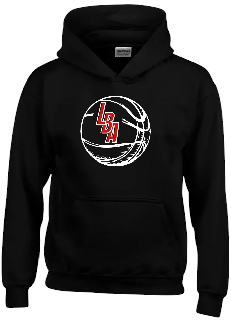 Logan Athletics Gildan Black Soft Style Hoodies