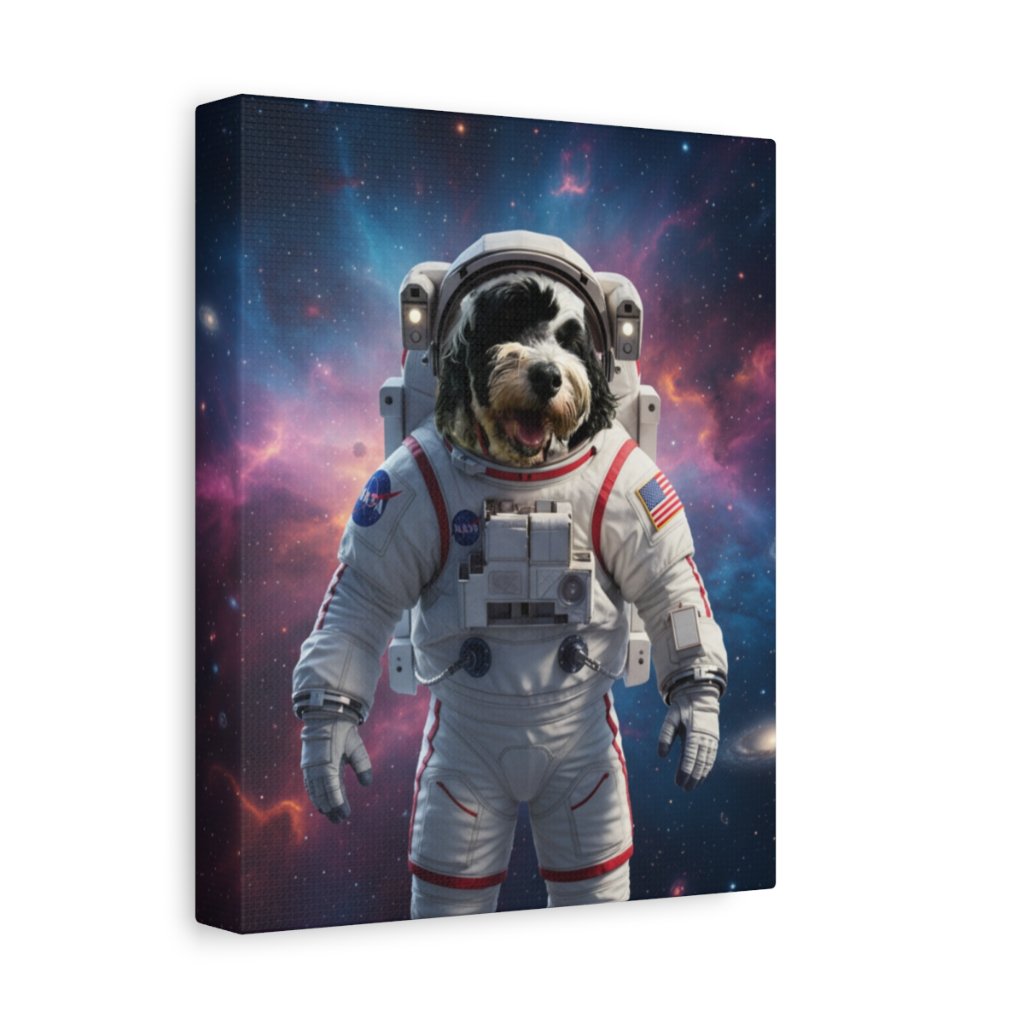Pet canvas print - Astronaut