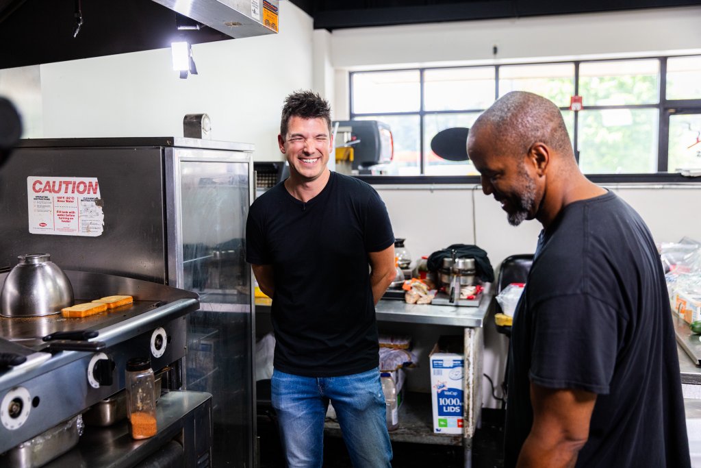 Candid moments in the kitchen