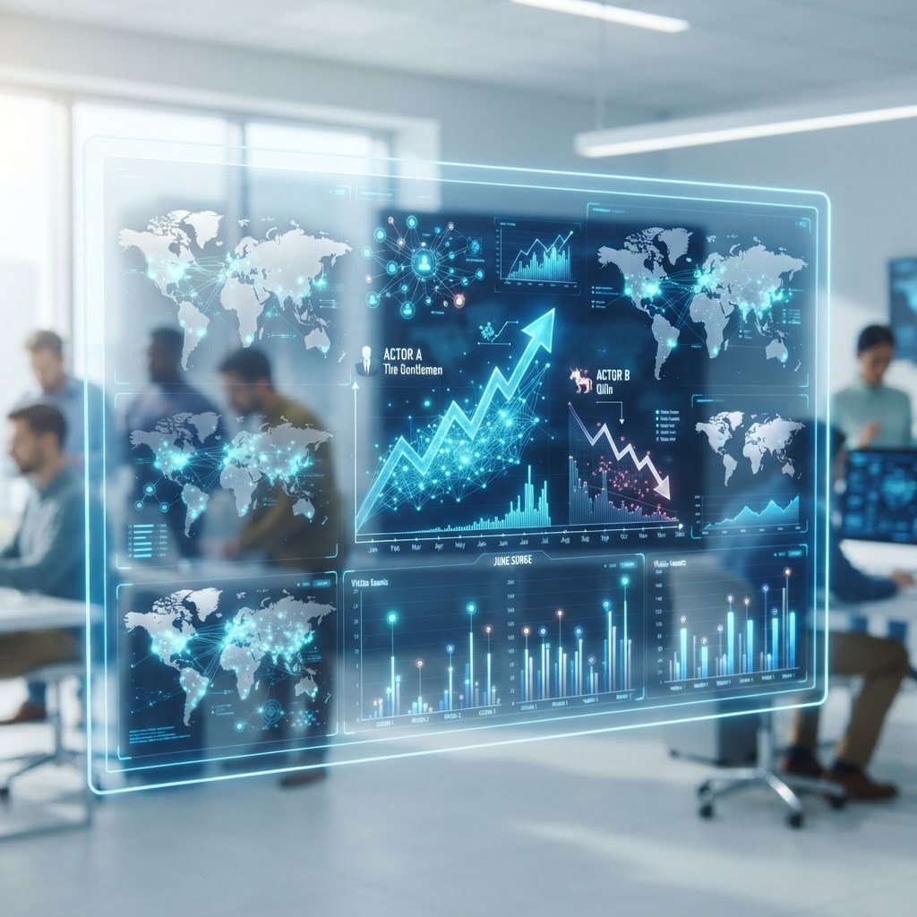 The Gentlemen Ransomware Group Surpasses Qilin as Leading Threat Actor Following Record June Victim Surge