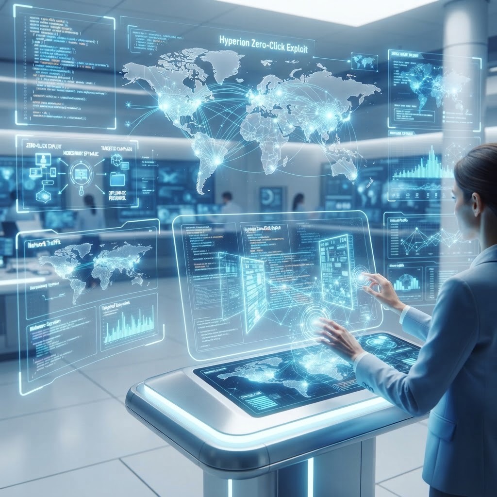 Hyperion Zero-Click Exploit: New Mercenary Spyware Campaign Targets Diplomatic Personnel Worldwide