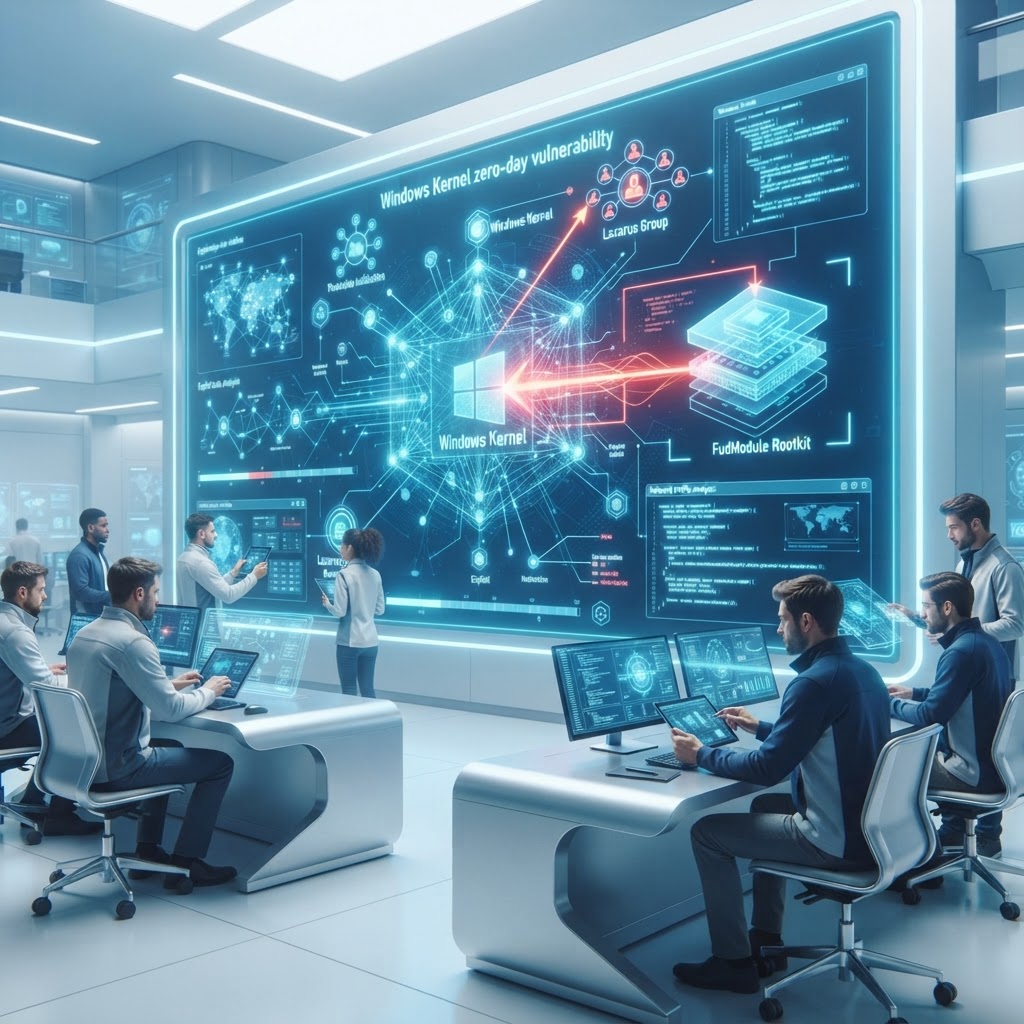 Lazarus Group Leverages Windows Kernel Zero-Day CVE-2026-68820 to Deploy Enhanced FudModule Rootkit