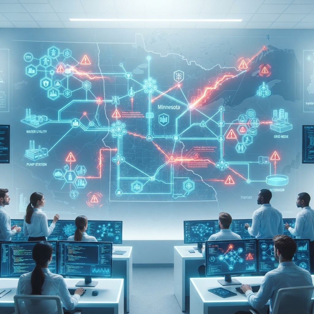 CISA Alert: Coordinated Iranian-Linked Cyberattacks Disrupt 30+ Minnesota Water Systems