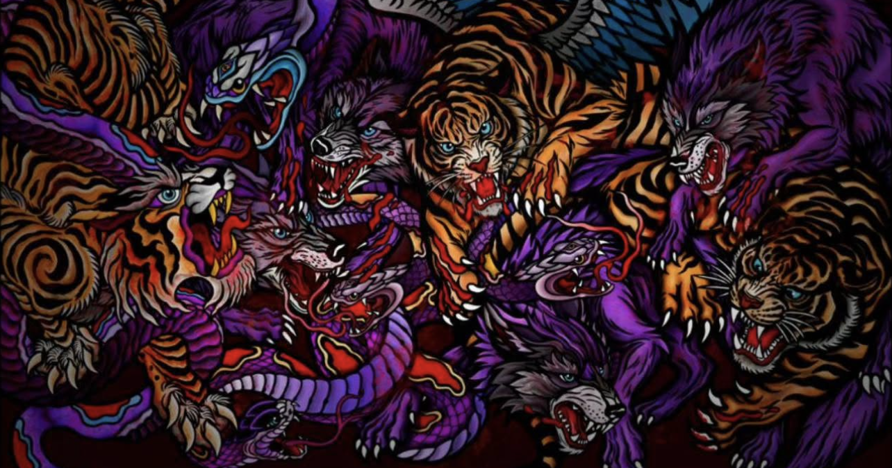 STEAK official gatefold artwork