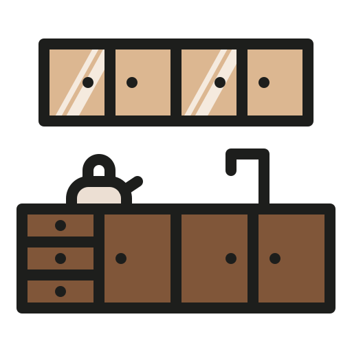 Inside Kitchen Cabinets