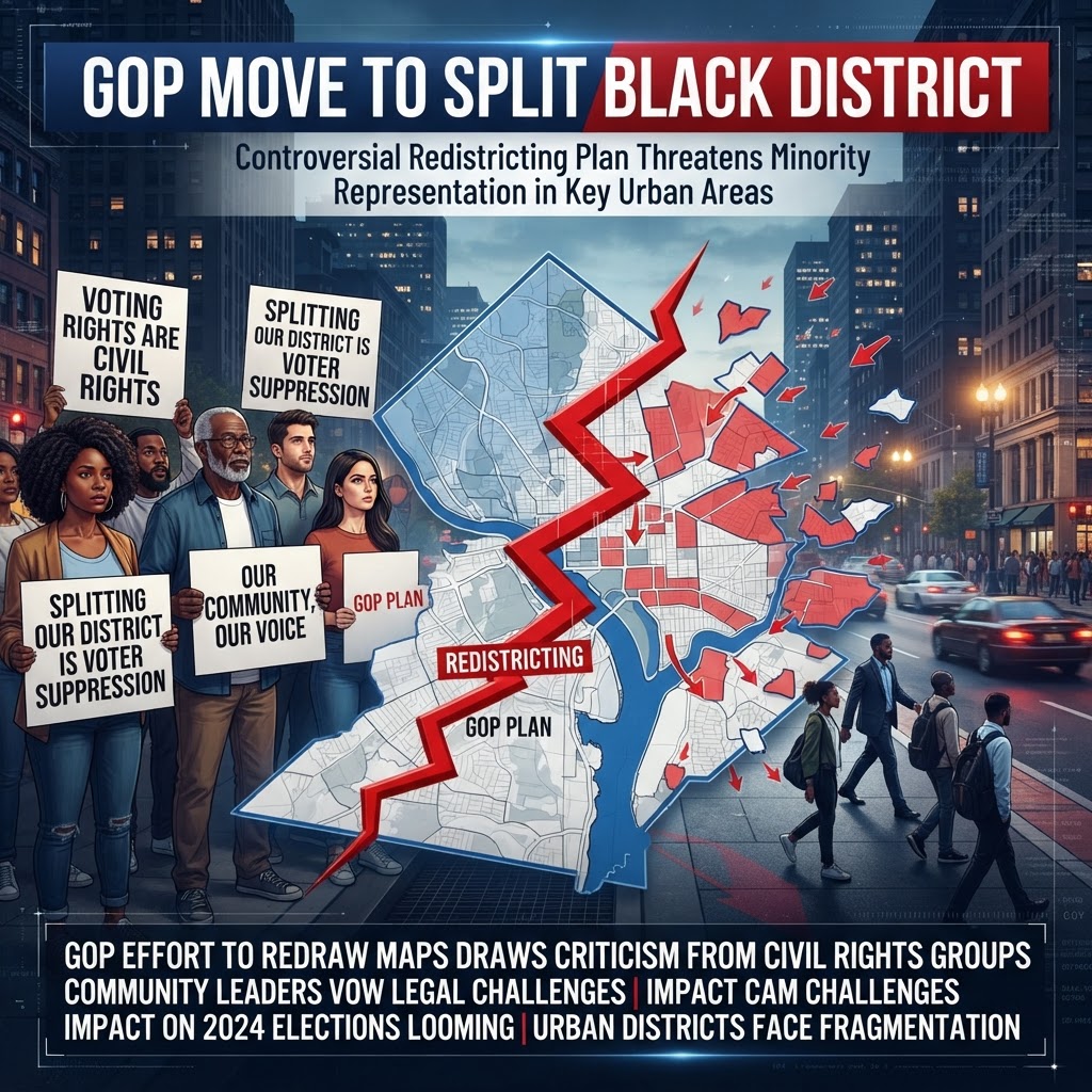 **“They’re Trying to Erase Us”: Justin Pearson Blasts GOP Plot to Dismantle Historic Black District**