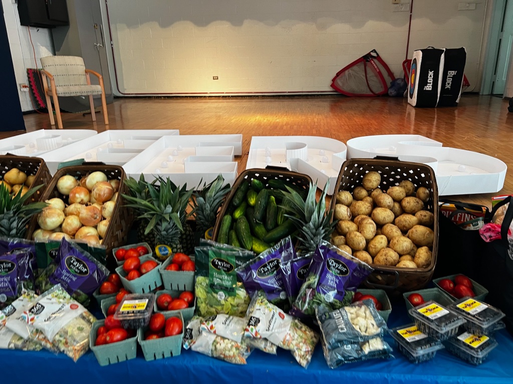 Community produce giveaway