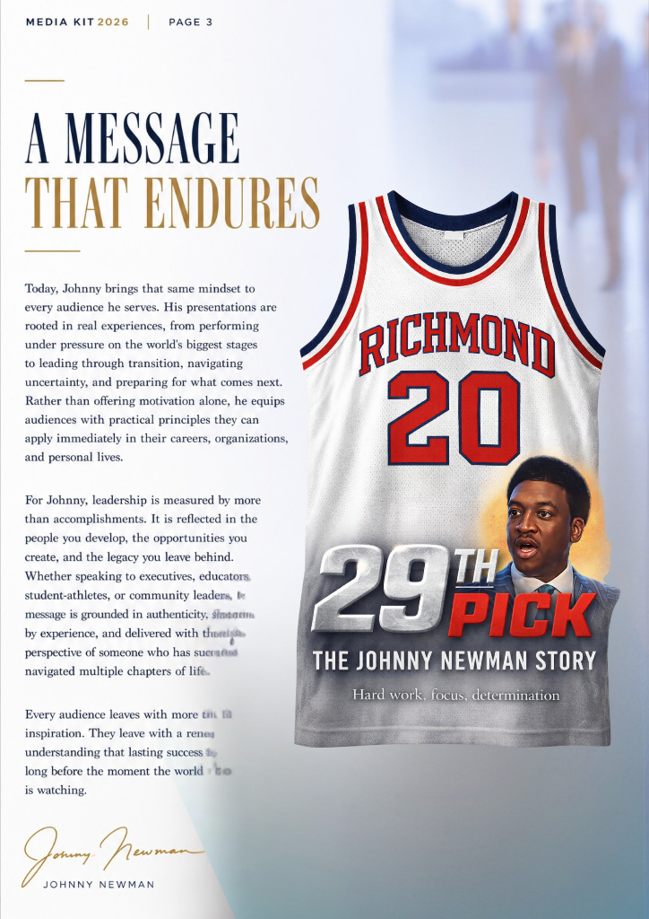 Johnny Newman media kit page 3
