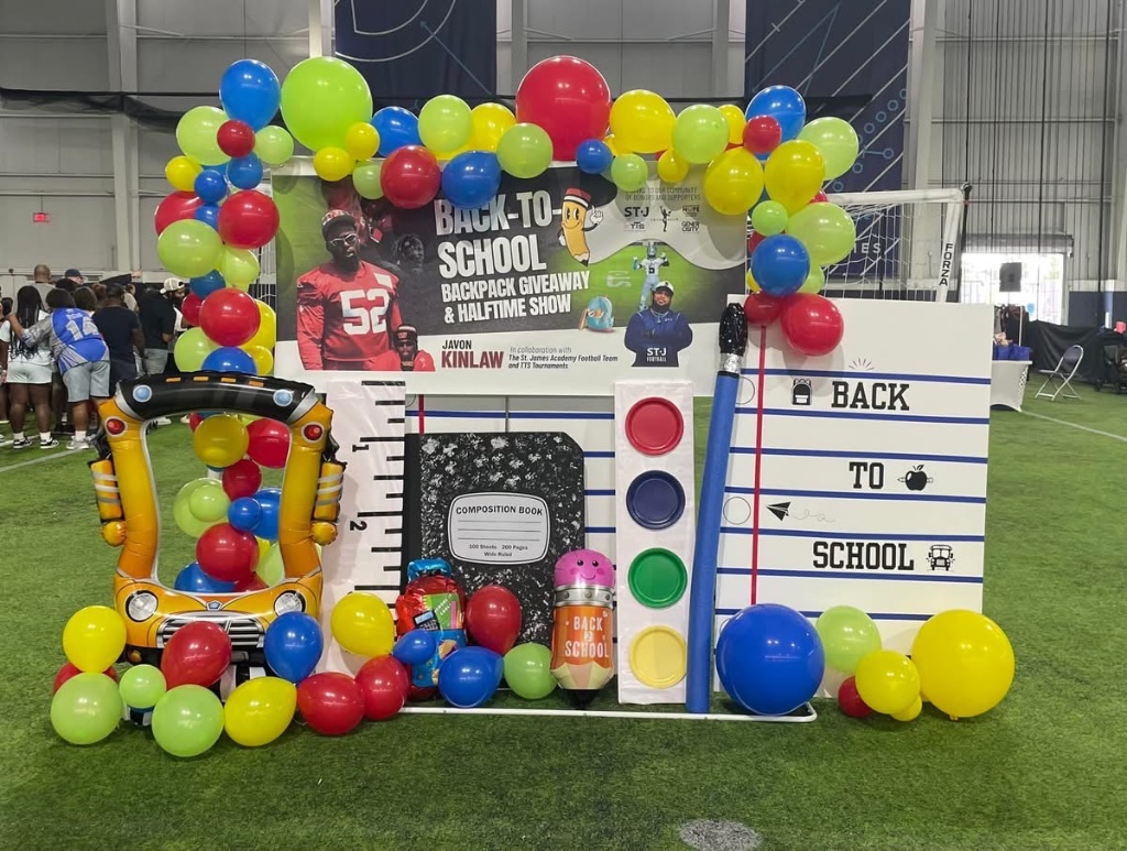 Back-to-School Backpack Giveaway & Halftime Show